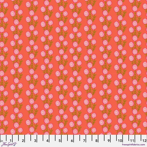 [PWMC107.XCORAL] Floral Fiesta by Mia Charro - La Flor in Coral