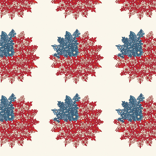 [BAM-47113] Bloomin' Americana by AGF Studios - Bright, Bold & Free
