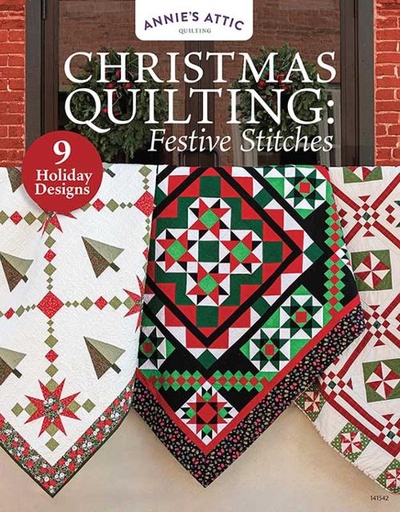[AS 141542] Christmas Quilting: Festive Stitches Book by Annie's Attic
