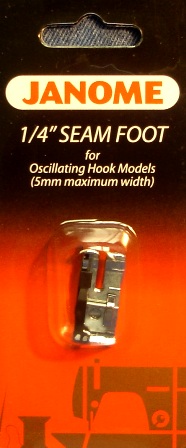 [200330008] Janome 1/4" Seam Foot Front Load 5mm