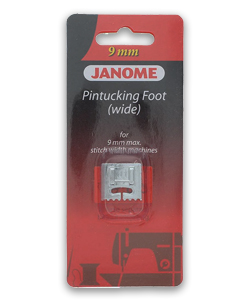 [202093002] Janome Pintucking Foot Wide 9mm