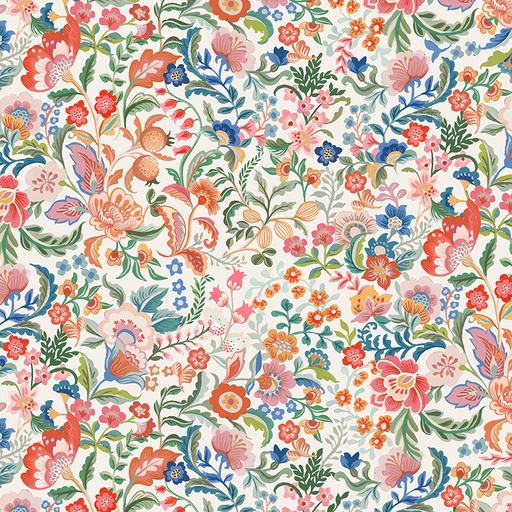 [55056-2] Tapestry by Therese Gray - Legacy Blooms in Ivory