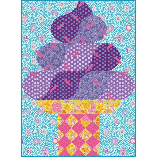 [KIT4QTGP.POSHSWIRL] Wall Hanging Kit - Posh Swirl by Sew Kind of Wonderful