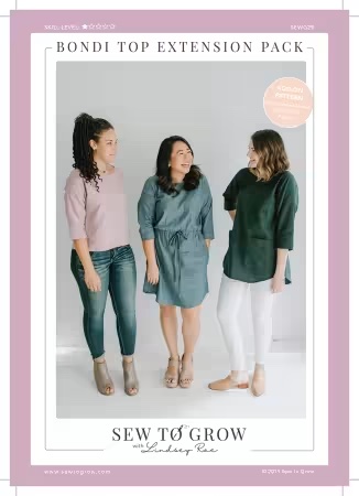 [SEWG29] Paper Pattern - Bondi Top Expansion Pack by Sew to Grow