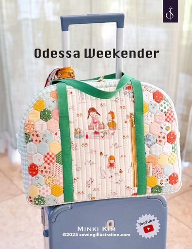 [P178-SIBP18] Odessa Weekender Bag Pattern by Minki Kim