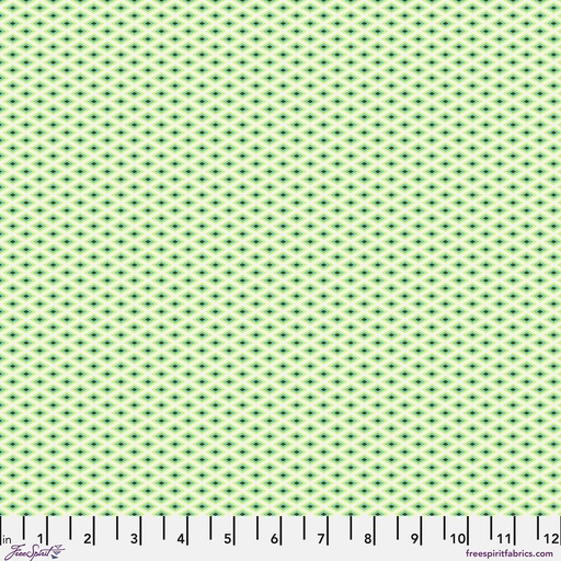 [PWTP273.SEAGRASS] Floral Reef by Tula Pink - Lighthouse Windows in Seagrass