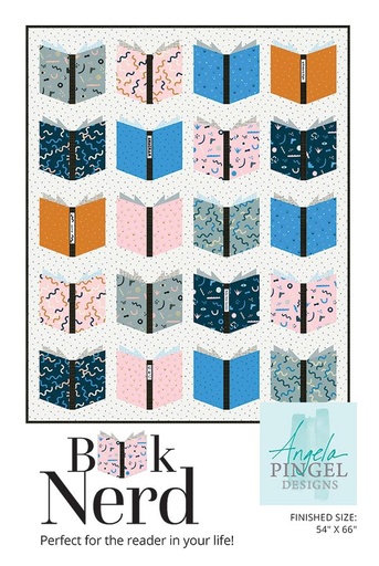 [AP BN105] Paper Pattern - Book Nerd by Angela Pingel