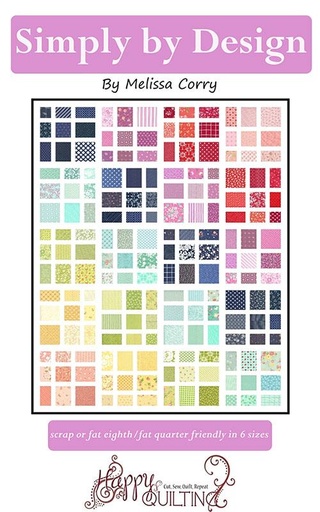 [HQ 106] Simply by Design Quilt Pattern by Happy Quilting