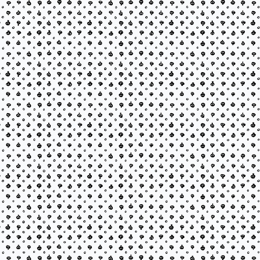 [229169] Dem Bones by Cloud9 Sarah Watson - Skull Dot in Black