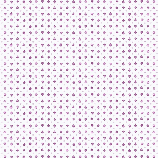 [229171] Dem Bones by Cloud9 Sarah Watson - Skull Dot in Purple