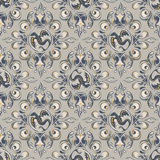 [RS2136 13M] Fireglow by Sarah Watts - Emblem in Oyster