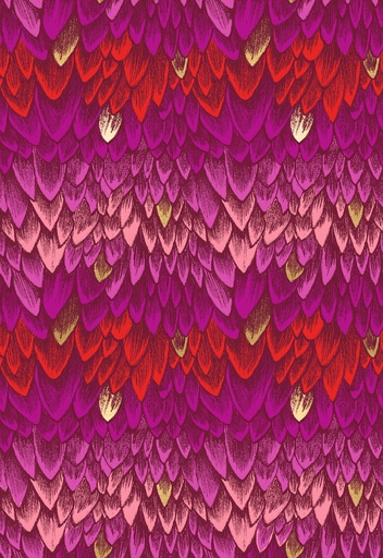 [RS2134 11M] Fireglow by Sarah Watts - Scales in Rose
