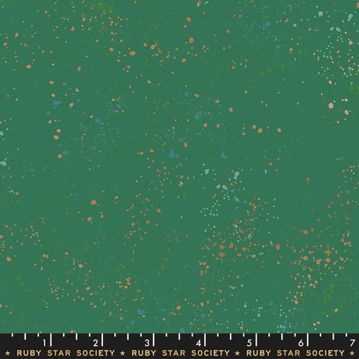 [RS5027 74M] Speckled by Rashida Coleman Hale - Metallic Emerald Green