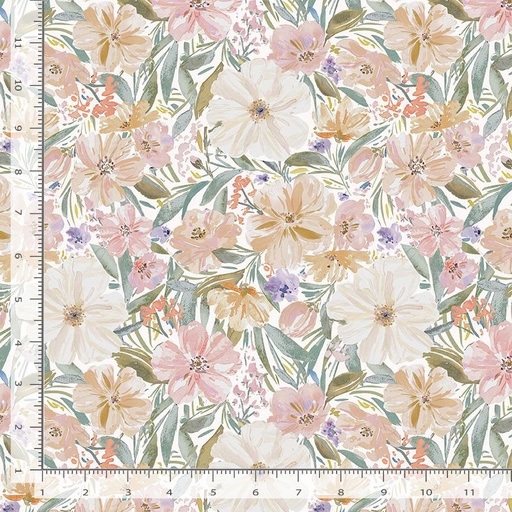 [STELLA-DCJ3461 MULTI] Fall in Love by Clara Jean Design - Serene Petals in Multi