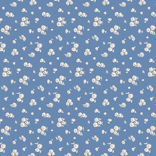 [01667515A] Everlasting by Liberty Fabrics - Tumbling Daisy A