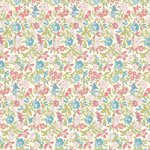 [01667516B] Everlasting by Liberty Fabrics - Mamie Flower B