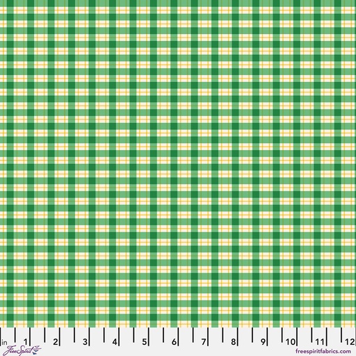 [PWAE007.BASIL] Stannie & Llyod by August Ellery - Chaperones Gingham in Basil