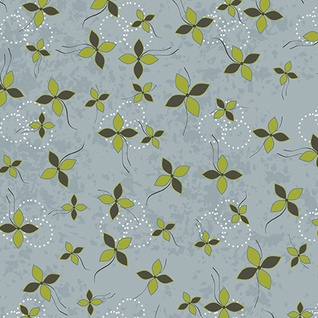 [32130-B] Renewal of Hope by Ink & Arrow - Floating Blossoms in French Blue