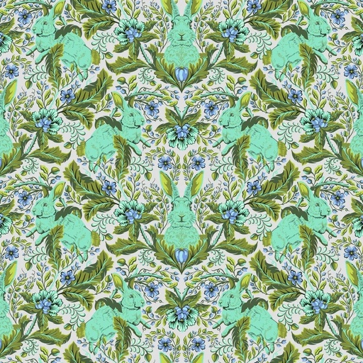 [PWTP246.STARLIGHT] Full Moon Forest II by Tula Pink - Hoppy Go Lucky in Starlight
