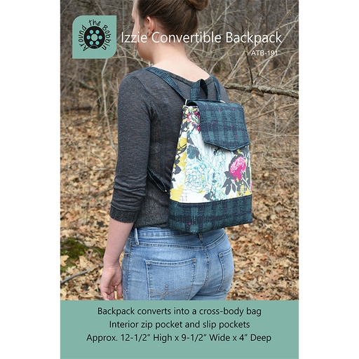 [ATB-191] Izzie Convertible Backpack by Lisa Amundson