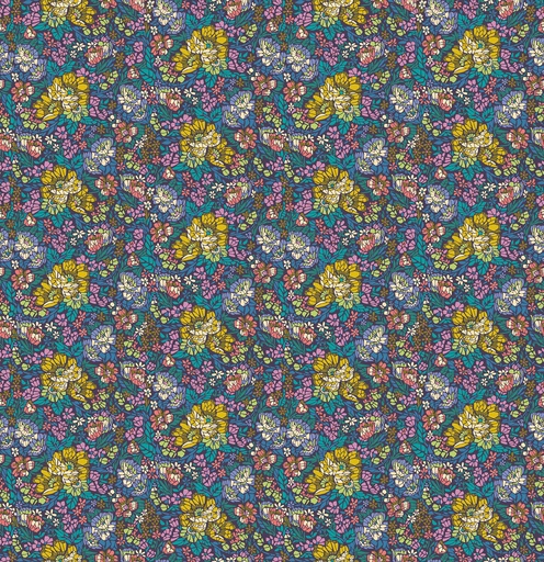 [AMT169-62C] Rhapsody by Anna Maria Parry - Mosaic in Ocean