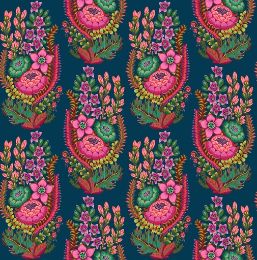 [AMT170-49C] Rhapsody by Anna Maria Parry - Outstretched in Azure