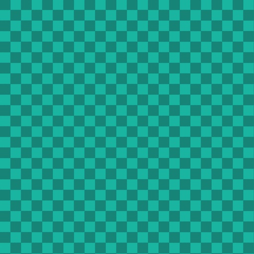 [91269-64] Bits & Bobs by Sarah Hearts - Squares in Teal