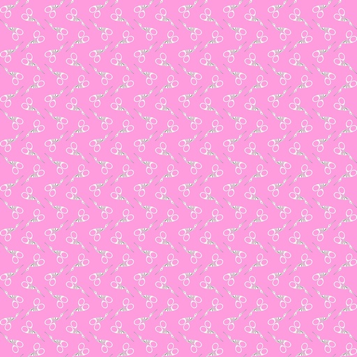 [91270-21] Bits & Bobs by Sarah Hearts - Scissors in Pink