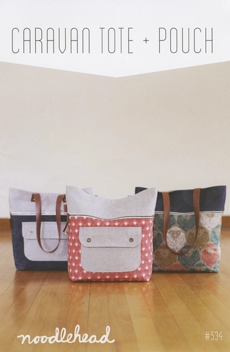 [AG-534] Caravan Tote & Pouch by Noodlehead