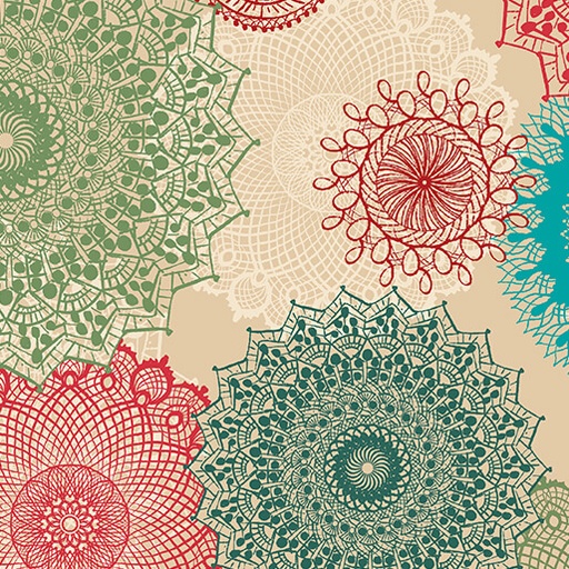 [16790-99] Winter Haven by Rachel Rossi Designs - Dancing Doilies in Multi