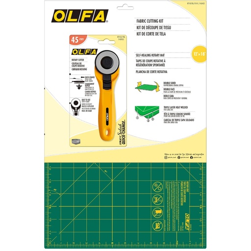 [1162422] Olfa Fabric Cutting Kit in Yellow