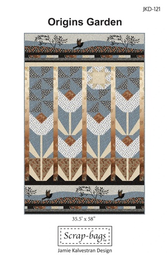 [JKD-121] Origins Garden Quilt by Jamie Kalvestran