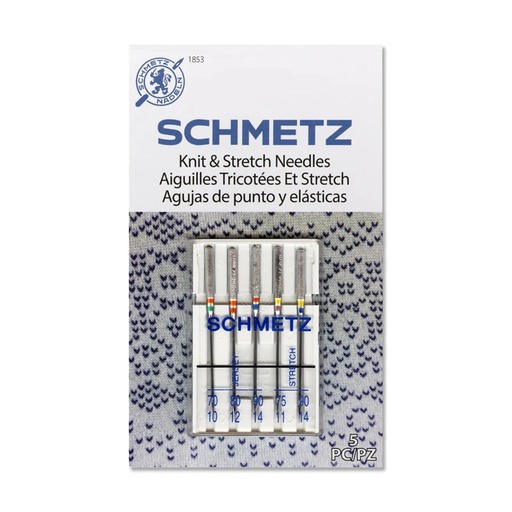 [1853] SCHMETZ Needles - Knit & Stretch Needles Variety