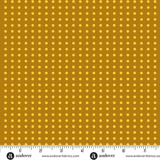 [A-10331-Y] Jinny by Alison Glass - Dotty in Butterscotch