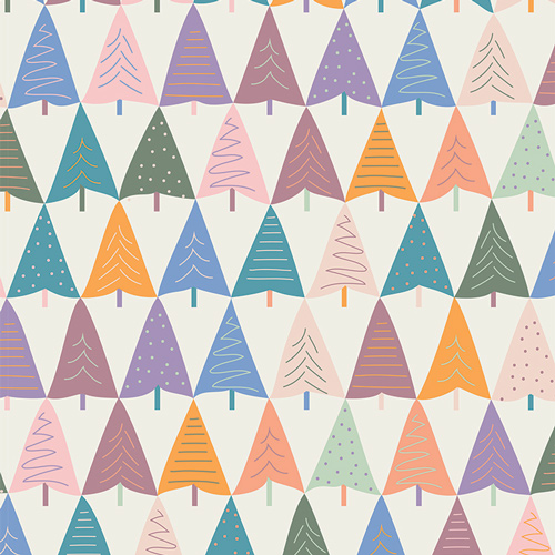 [SBC-FF-3150] Frost & Fir by AGF Sewcial Bee Collective - Alpine Mountain