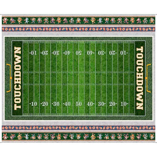 [31980-G] Gridiron Gang by Morris Creative Group - Football Field Panel 36"