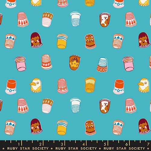 [RS5211 15] 1 800 Notion by Ruby Star Society - Thimbles in Turquoise