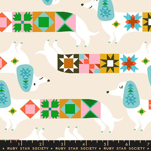 [RS5213 11] 1 800 Notion by Ruby Star Society - Quilty Dog in Shell