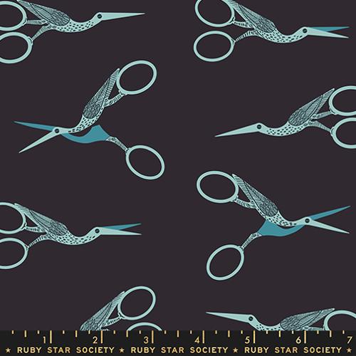 [RS5216 15] 1 800 Notion by Ruby Star Society - Stork Scissors in Soft Black