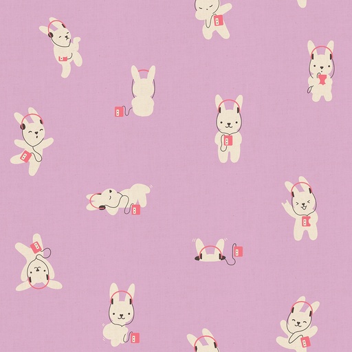 [RS1129 21CL] Lofi Linens by Rashida Coleman Hale - Rabbeats in Wisteria