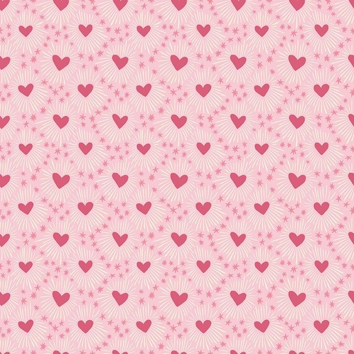 [STELLA-D3688 PINK] Pink Pony Club by Dear Stella - Heart Beat in Pink