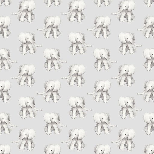 [STELLA-DNS3662 ASH] ABCs of Love by Nina Stajner - Elephantastic in Ash