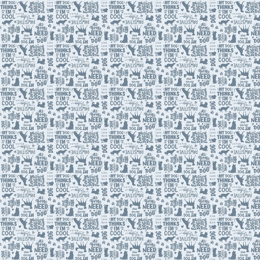 [91328-40] Always By My Side by Figo Studio - Quotes in Blue