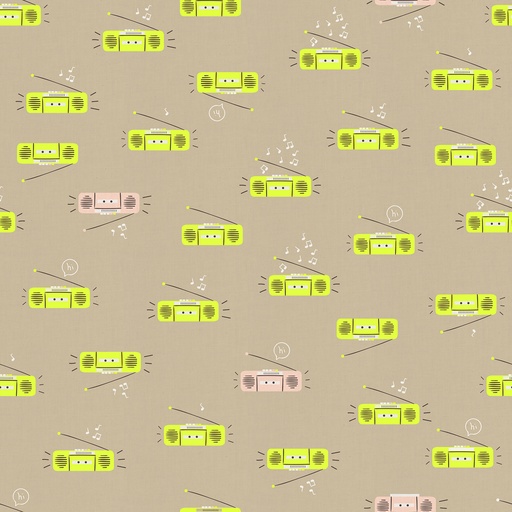 [RS1130 13CL] Lofi Linens by Rashida Coleman Hale - Boom in Khaki