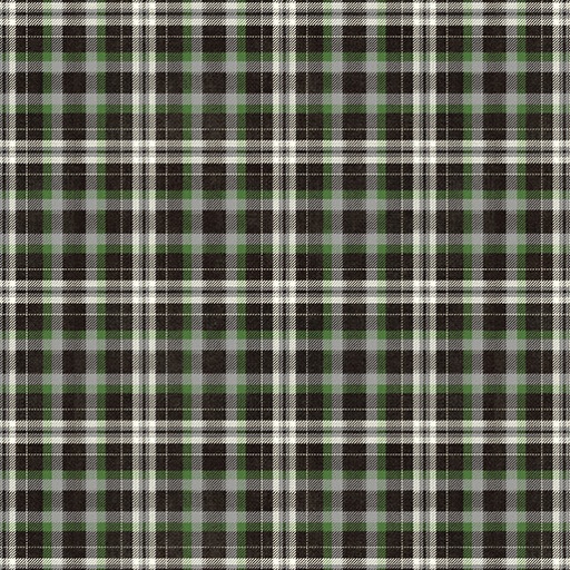 [16842-91] Touchdown by Skyline Studio - Touchdown Plaid in Black