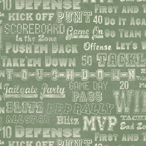 [16840-41] Touchdown by Skyline Studio - Cheer Em On in Medium Green