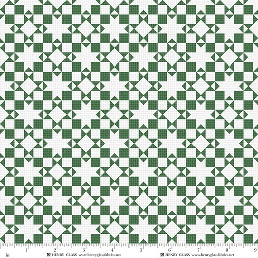 [2912-66] Tailgate Traditions by Jan Shade Beach - Patchwork in Green