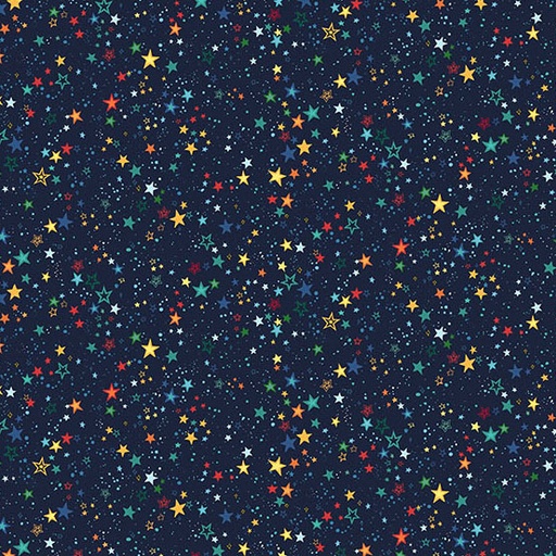 [MU-252-B] Orbit by Makower UK - Starlight in Blue