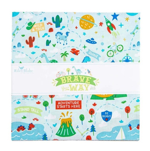 [10-18310-42] Brave Your Way by Cayla Naylor - 10" Stacker, 42pc