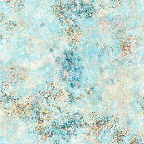 [32052-Q118] Nauticus by Dan Morris  - Wideback 118" Molted Texture in Light Aqua